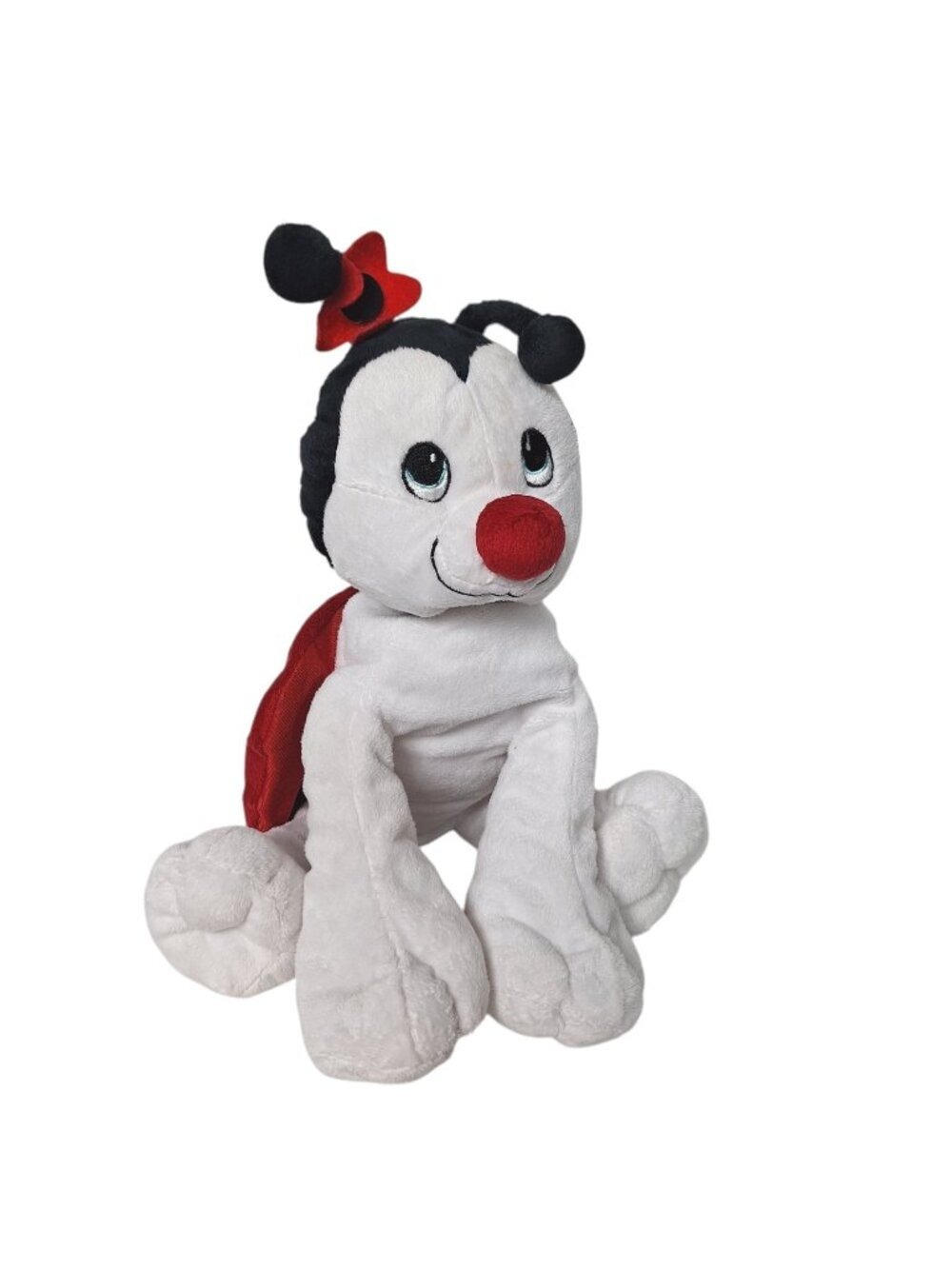 Silver One Kids Ladybug Plush 13 Inch